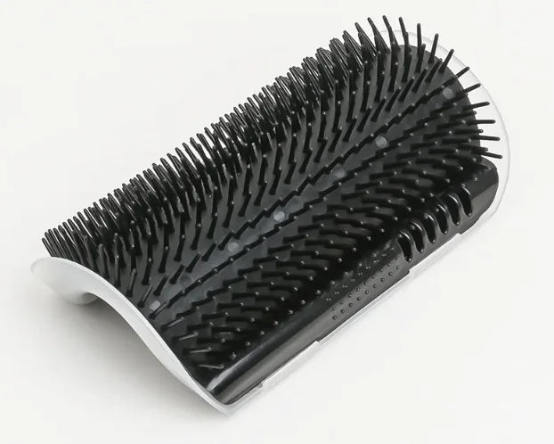 Corner Cat Scratcher Massage Brush black colour